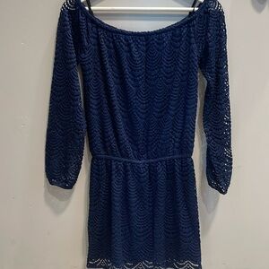 Lilly Pulitzer XS navy romper